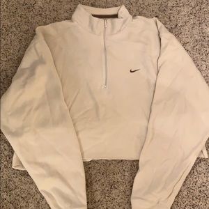 Nike cropped sweatshirt